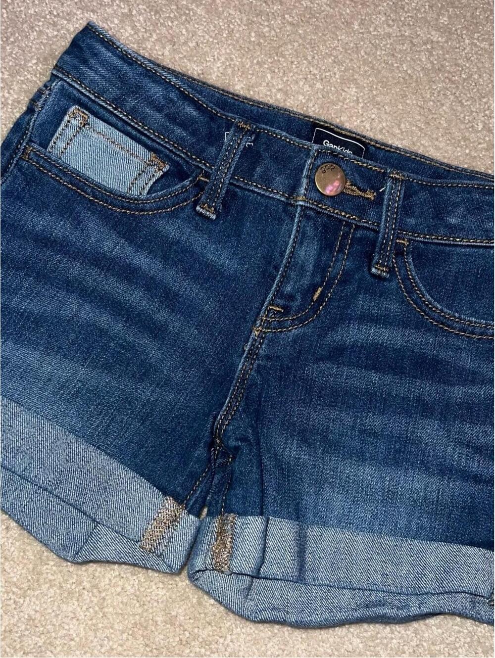 Girls sz 6 GAP Kids Blue Denim Jean Shorts